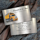 Search for dump truck business cards Transportation