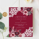 Search for burgundy lace wedding invitations Pink