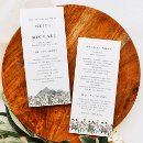 Search for mountain wedding programmes Order of service
