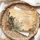 Search for equestrian wedding invitations Cowboy