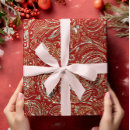 Search for gold paisley wrapping paper Elegant