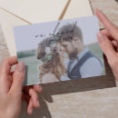Search for just married wedding announcement cards Script typography