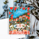 Search for new address cards Watercolor