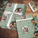 Search for christmas wreath wrapping paper Watercolor