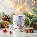 Search for cute blue bird mugs Colourful