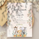 Search for wild adventure invitations Safari party