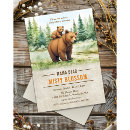Search for mama bear invitations Watercolor