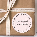 Search for cookies made with love stickers Handmade