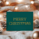 Search for jewel tone christmas cards Green