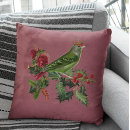 Search for green and burgundy cushions Vintage