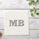Search for modern coasters Monogrammed