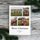 Search for multiple photo christmas cards Typography