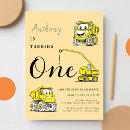 Search for bulldozer birthday invitations Excavator bulldozer backhoe