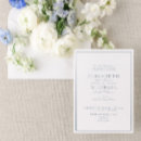 Search for minimalist dusty blue invitations Trendy