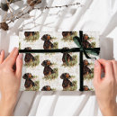 Search for dachshund wrapping paper Vintage