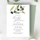Search for olive baby shower invitations Simple