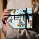 Search for swedish christmas wrapping paper Vintage