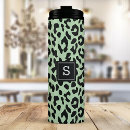 Search for mint green travel mugs Monogram initial