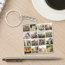 Search for decorative key rings Collage
