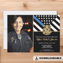 Search for law enforcement graduation invitations Police academy graduation