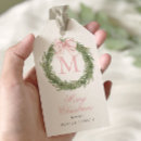 Search for christmas wreath gift tags Preppy