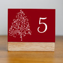 Search for christmas tree table cards Elegant