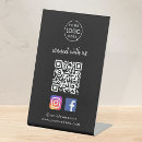 Search for social media signs Qr code
