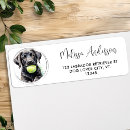 Search for black labs return address labels Puppy