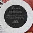 Search for minimalist wedding menus Modern