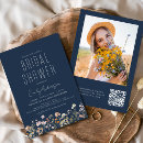 Search for photo bridal shower invitations Boho