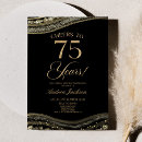 Search for 75 birthday invitations Cheers to 75 years