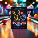 Search for neon bowling birthday invitations Kids