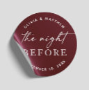 Search for plum wedding stickers Simple