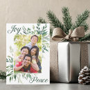 Search for peace and joy christmas cards Greenery