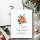Search for poinsettias christmas cards Merry