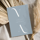 Search for dusty blue invitations Minimalist