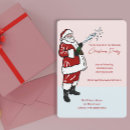 Search for funny christmas invitations Red