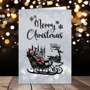 Search for skeleton christmas cards Santa