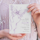 Search for butterfly bridal shower invitations Elegant