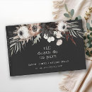 Search for gothic wedding guest books Simple minimal