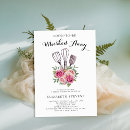 Search for cooking bridal shower invitations Watercolor