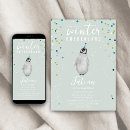 Search for penguin invitations Winter onederland