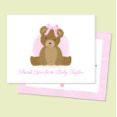 Search for teddy bear thank you cards We can bearly wait