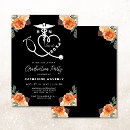 Search for nursing school invitation graduation graduation invitations Botanical