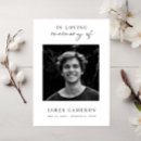 Search for funeral invitations In loving memory of