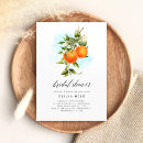 Search for citrus bridal shower invitations Elegant