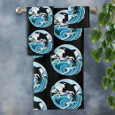 Search for orca whale bath towels Blue