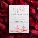 Search for colourful rehearsal dinner invitations Calligraphy