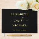 Search for elegant wedding guest books Minimal