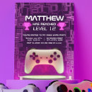 Search for video game controller invitations Neon